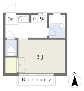 コンフォートメゾン経堂【1階】の間取り
