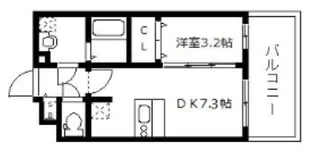 ファステート京都ステーションウォズ【5階】の間取り