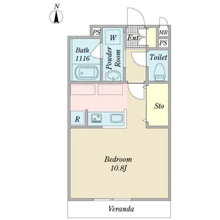 ステラ【1階】の間取り