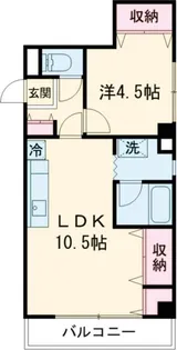グランコート成増【2階】の間取り