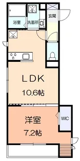 シコーテラス【1階】の間取り