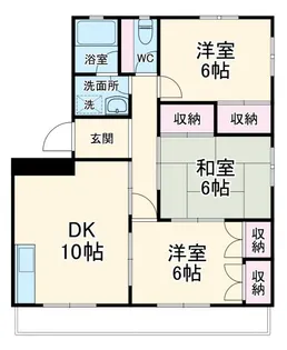 新栄マンション【3階】の間取り