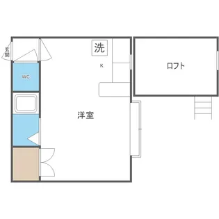 センチュリープラザ【2階】の間取り