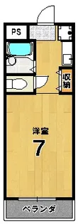 The Seasons【2階】の間取り