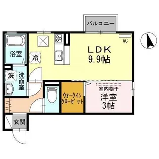 ドマーニ【1階】の間取り