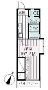 ヒルトップあかね台【2階】の間取り