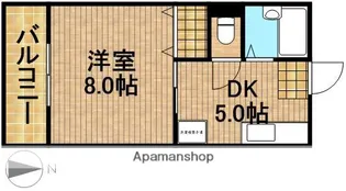 ハイムピュア【2階】の間取り