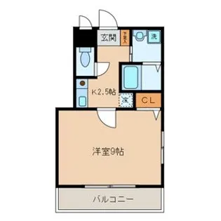 ZELKOVA GARDEN【1階】の間取り