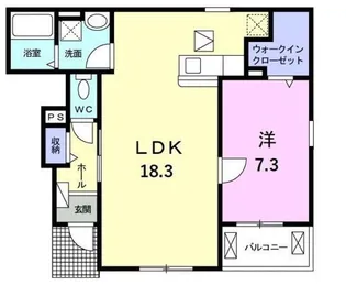 クレストメゾンI【1階】の間取り