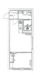 FLレジデンス新宿御苑V【2階】の間取り
