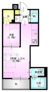 R Smart 川口元郷【2階】の間取り