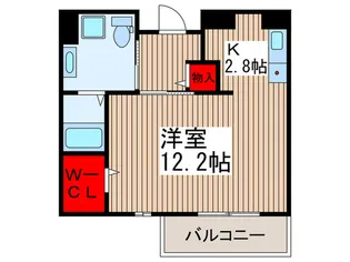 サンリスタアレーグレ入間【2階】の間取り