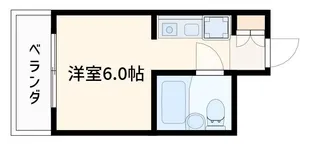 サン・クレスト峰岸【3階】の間取り