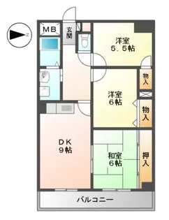 リオラード【2階】の間取り
