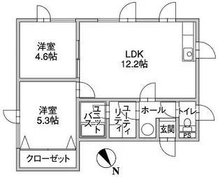 和楽一【1階】の間取り
