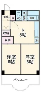 カーサ・フェリーチェ【3階】の間取り