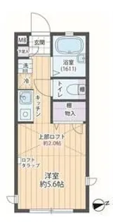 クレマチス【1階】の間取り