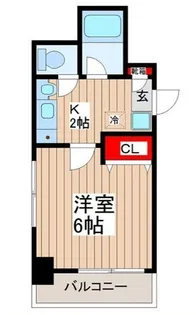 モンシェール吾妻橋【6階】の間取り