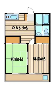 カーサクリハラ【2階】の間取り