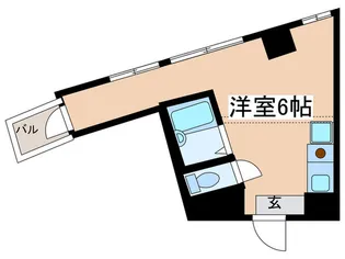 オ-ドリ-ビル【2階】の間取り