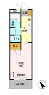 ラポール16【1階】の間取り