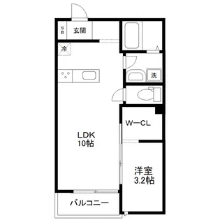 ribiera hirose【2階】の間取り