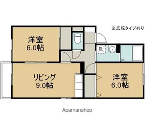 フラットM【1階】の間取り