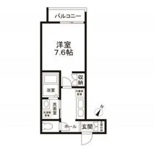 WOOD HOUSE WEST【2階】の間取り