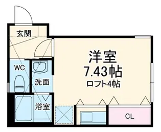 Maple East & West【1階】の間取り