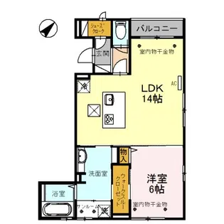 Felice ~フェリーチェ~【1階】の間取り