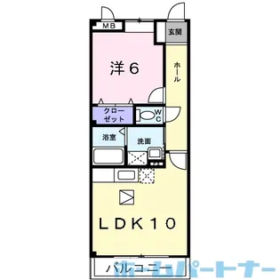 ヴィラージュ・コート【2階】の間取り