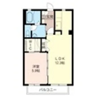 soleil(ソレイユ)【1階】の間取り