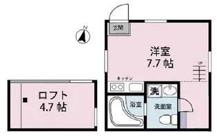 ビリーブ阿佐ヶ谷【2階】の間取り