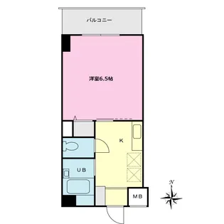 大和中央ビル【5階】の間取り