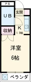 サンライズベル【2階】の間取り