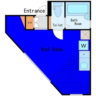 東京都大田区西蒲田7【マンション】の間取り