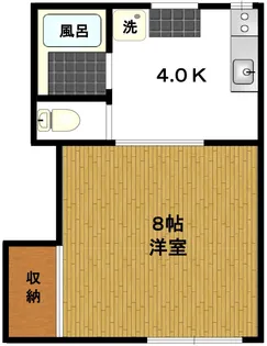 ハイツ高橋【2階】の間取り