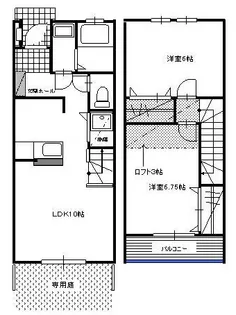 シャレーコーセイ壱番館の間取り