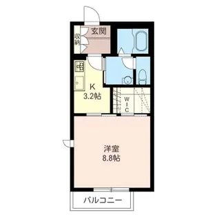 Lily Bell【2階】の間取り