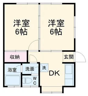 シーサイドヒルズ【1階】の間取り