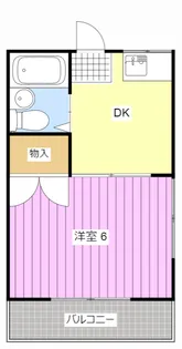コーポ桂【3階】の間取り