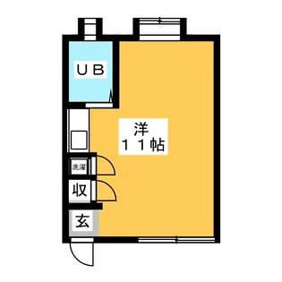 スターライトホームズB【2階】の間取り