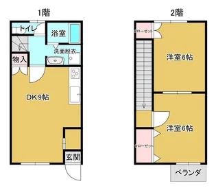 ピュアタウンの間取り