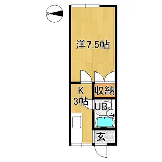 コーポフレンド【2階】の間取り