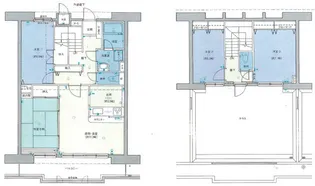 ロイヤルビュー一茶苑【13階】の間取り