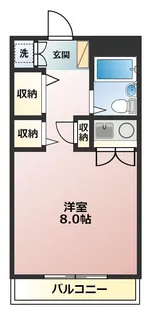 ハイツ山下【2階】の間取り