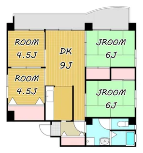 司ビル【3階】の間取り