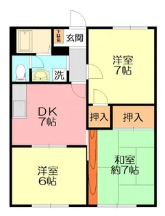 梅林館【2階】の間取り