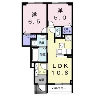 メゾン・ド・ミキPartVI【1階】の間取り