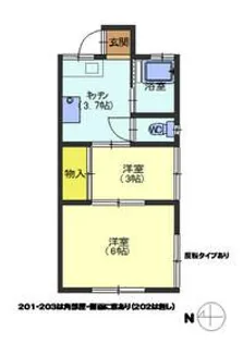 さつき【2階】の間取り